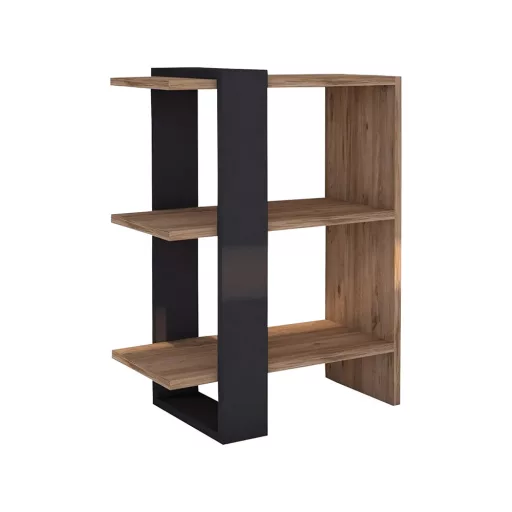 Polica 70x51.8x25 Antracit-Oreh