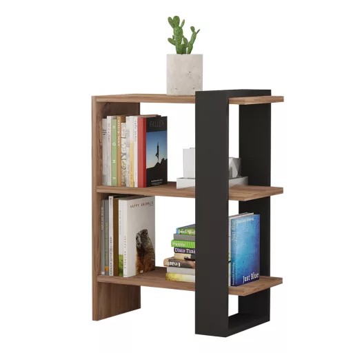 Polica 70x51.8x25 Antracit-Oreh