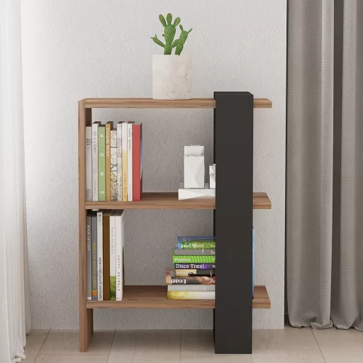 Polica 70x51.8x25 Antracit-Oreh