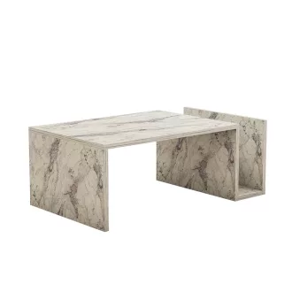Kavna miza z marmorjem 86,8x32,4x50cm
