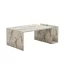 Kavna miza z marmorjem 86,8x32,4x50cm