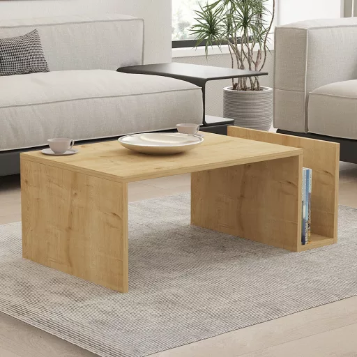 Kavna miza 86,8x32,4x50cm, Oreh