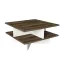 Kavna miza 60x31.2x60cm, Oreh-Bela