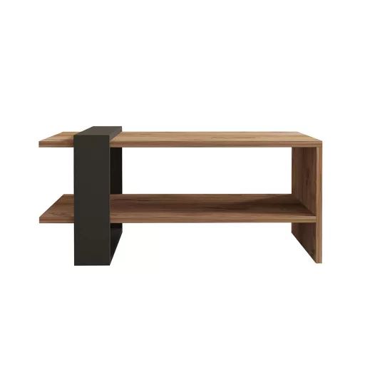 Kavna miza 80x35x55cm, Oreh-Antracit