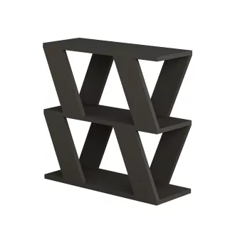 Stranska miza 60x57x22cm, antracitna