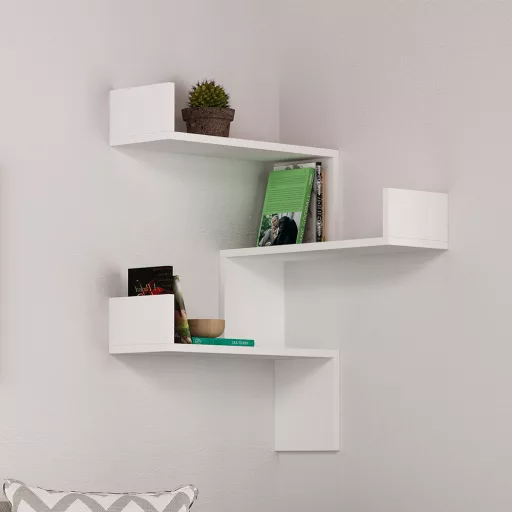 Kotni Regal 60x90x60cm, Bela