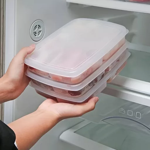 Set za shranjevanje hrane s 4 predelki 12 kosov