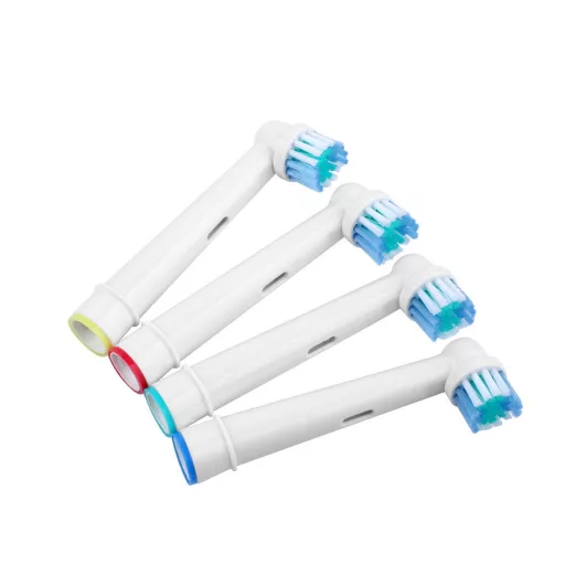4-Pack Združljive Glave Električnih Četkic za Zobe z Rotacijsko-Pulzirajočo Tehnologijo za Oral-B