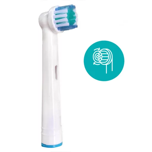 4-Pack Združljive Glave Električnih Četkic za Zobe z Rotacijsko-Pulzirajočo Tehnologijo za Oral-B