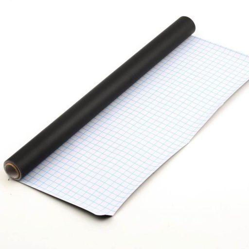 Samolepilna tabla za kredo s 5 barvnimi kredami - Kreativna rešitev