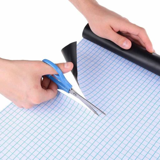 Samolepilna tabla za kredo s 5 barvnimi kredami - Kreativna rešitev