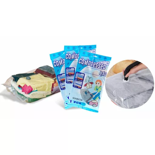 12-pack vakuumske shranjevalne vrečke za varčevanje s prostorom pri shranjevanju oblačil