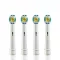 4-Pack 3D Električne Glave za Četkice za Zobe, Združljive z Oral-B