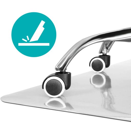 Prozoren zaščitni podložek za stol - Trajna odpornost proti praskam in obrabi, 100x70 cm