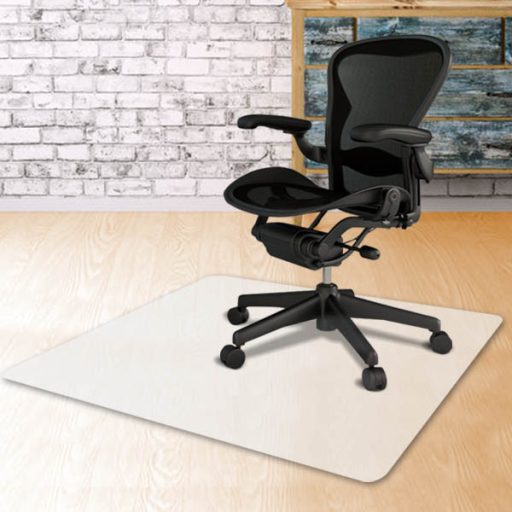 Prozoren zaščitni podložek za stol - Trajna odpornost proti praskam in obrabi, 100x70 cm