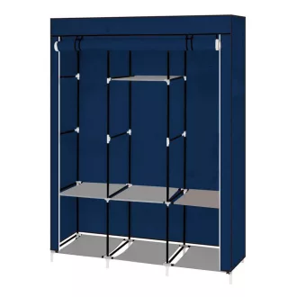   Mobilna omara z zadrgo - 130x45x170 cm, enostavna sestava, zaščita pred prahom