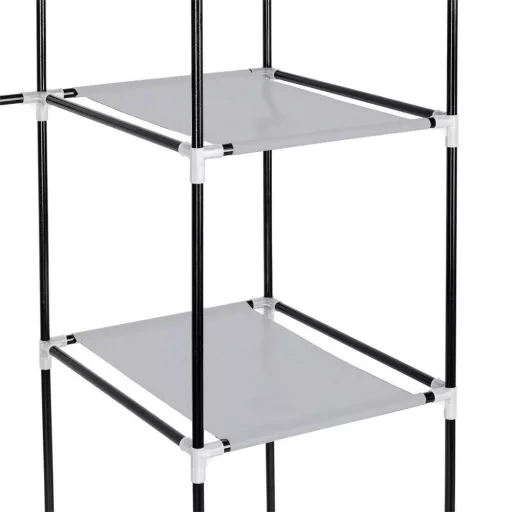 Mobilna omara z zadrgo - 130x45x170 cm, enostavna sestava, zaščita pred prahom