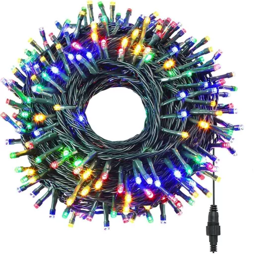 360 LED svetlobne verige - Vodoodporne, 8 načinov osvetlitve, različne velikosti in barve