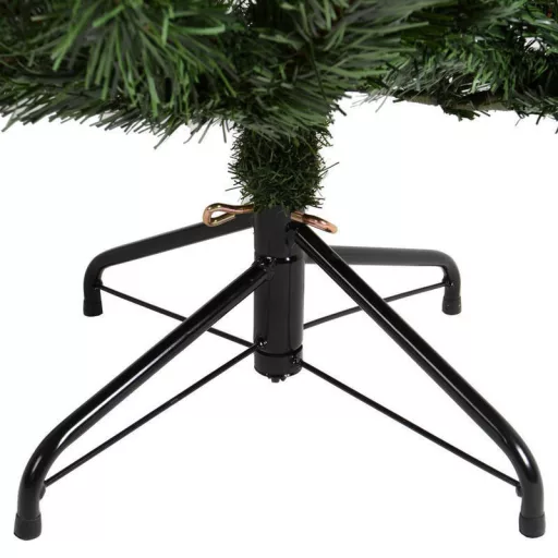 Nordmann umetno božično drevo z metalno osnovo - 210 cm, 1000 vej