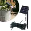 100 LED Solar Garden String Lights - 10m, Vodoodporne, Samodejno vklop/izklop