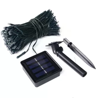   100 LED Solar Garden String Lights - 10m, Vodoodporne, Različne Barve