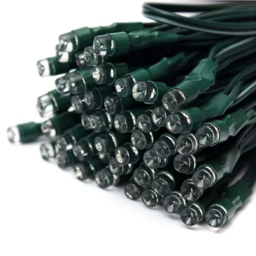 100 LED Solar Garden String Lights - 20 Meter - Cool White, Weatherproof