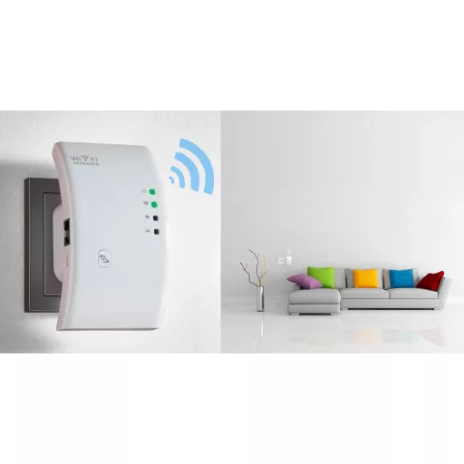 Brezžični WiFi ojačevalnik - 200m pokritost, 300 Mbps hitrost