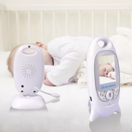 Kamera otroški monitor z dvosmerno komunikacijo in senzorjem temperature
