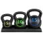 3-delni set kettlebell - 2.3/4.5/6.7 kg za moč in hujšanje