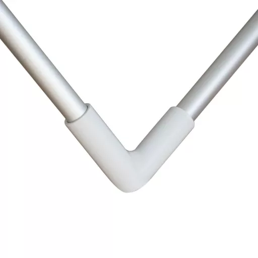 120W Električni Zložljivi Sušilnik Oblačil z 8 Ogrevanimi Palicami in 6,2 m Sušilne Površine