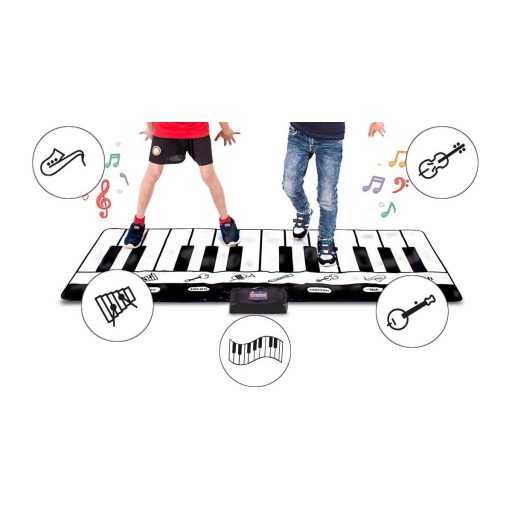 Gigantska klavirska igrača z občutljivimi tipkami in funkcijo snemanja