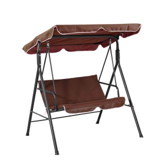   Vrtna gugalnica za 3 osebe z oblazinjenjem in nastavljivim senčnikom - različne barve