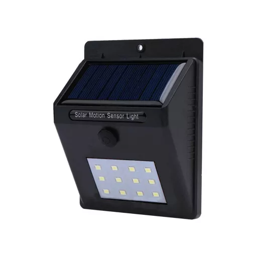 4-delni set solarnih stenskih luči s senzorjem za mrak, IP64 vremensko odporne, 12-urni čas delovanja