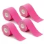 4-Pack Kinezio trak v različnih barvah - 5 cm x 5 m, vodoodporen in zračen