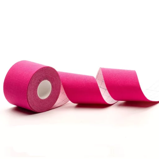 4-Pack Kinezio trak v različnih barvah - 5 cm x 5 m, vodoodporen in zračen