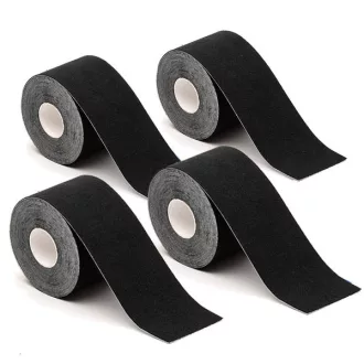   4-Pack Kinezio trak za lajšanje bolečin - Vodoodporen, Dihajoč, 5cm x 5m, Različne barve