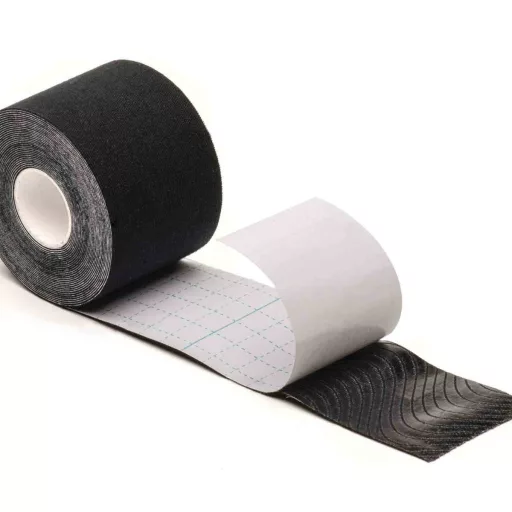 4-Pack Kinezio trak za lajšanje bolečin - Vodoodporen, Dihajoč, 5cm x 5m, Različne barve