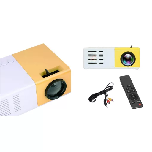 Mini LED projektor z HDMI, USB in podporo Full HD