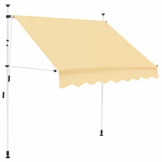   Zložljiva vodoodporna senčnica z nastavljivo višino za balkon ali teraso - 350x120cm