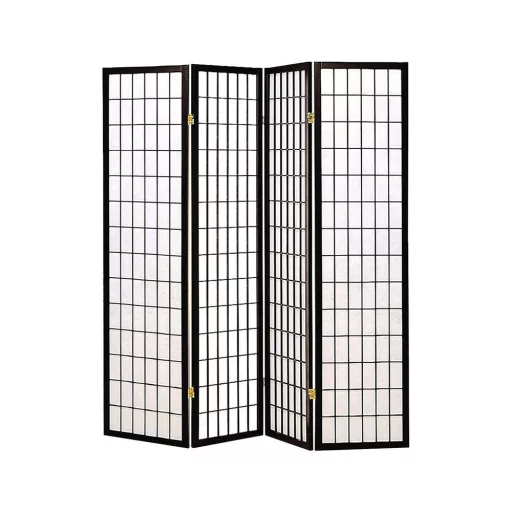 4-Panelska Pregrada za Prostor - Japonski Stil