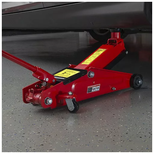2-ton hidravlični dvigalni jack z nastavljivo višino (13-33 cm) in ergonomsko ročico