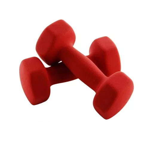 Set ročnih uteži 6 kosov s torbo - 1 kg, 1,5 kg, 2,5 kg