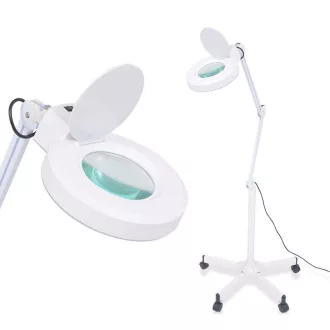   LED povečava kozmetični stojalo z nastavljivo višino in kolesi