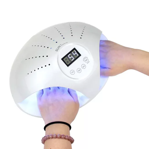 24 LED UV Lampa za nohte - 48W profesionalni sušilnik za nohte s časovnikom in ergonomsko zasnovo