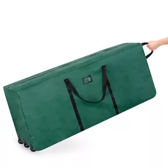   Velika torba za shranjevanje na kolesih, 150x62x50 cm, 3 kolesa, idealna za umetno božično drevo