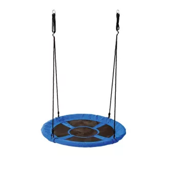   110 cm Otroški gnezdo gugalnica - Nastavljiva višina, notranja/zunanja uporaba, 100 kg nosilnost