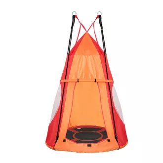   110 cm gnezdo gugalnica s šotorom - nastavljiva višina, notranja/zunanja uporaba