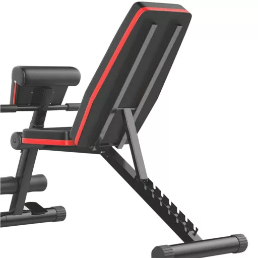 Nastavljiva klop za vadbo z nagibom z odpornimi trakovi - nosilnost 150 kg