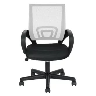   Ergonomski pisarniški stol s kolesi in naslonjali za roke - mrežna hrbtna opora, nastavljiva višina, 360° vrtenje, različne barve
