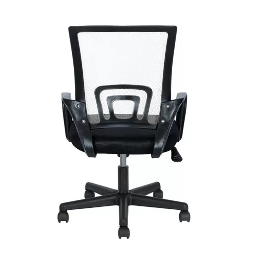 Ergonomski pisarniški stol s kolesi in naslonjali za roke - mrežna hrbtna opora, nastavljiva višina, 360° vrtenje, različne barve